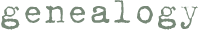 Genealogy